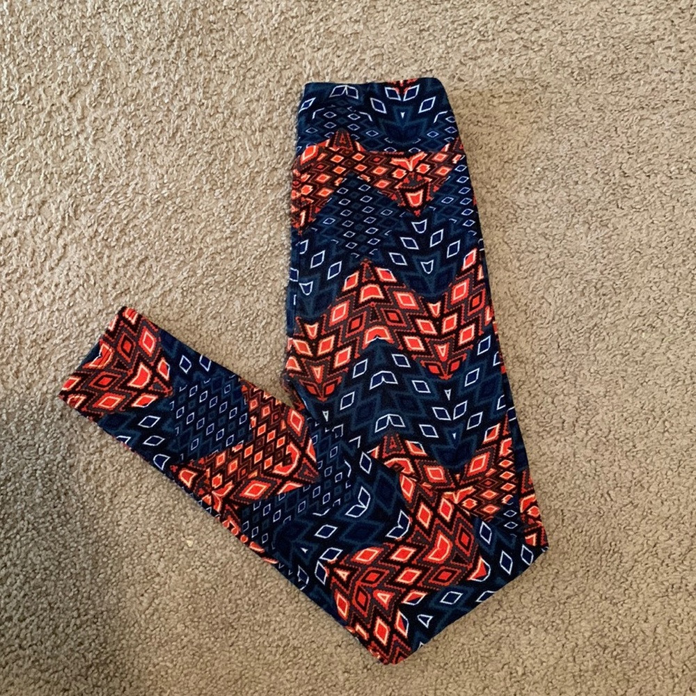 LulaRoe OS leggings, worn once
